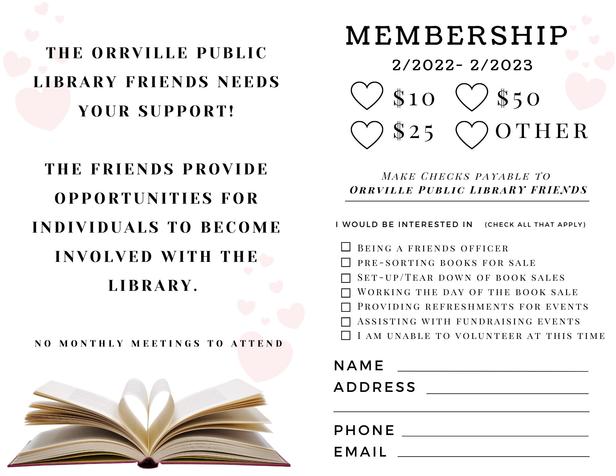 Orrville Public Library Friends Orrville Public Library